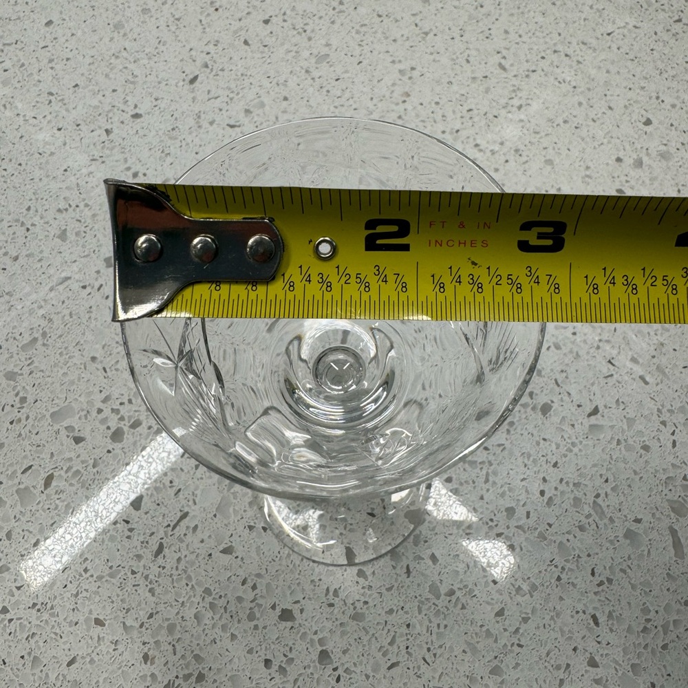 Set Of 5 Libbey Rock Sharpe Salon 5 7/8 Liquor Cocktail Glasses - Picture 9 of 9
